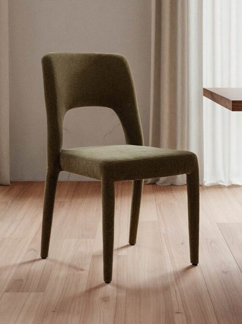 Chaise Empilable Vert Étoffe Ixia 47 cm