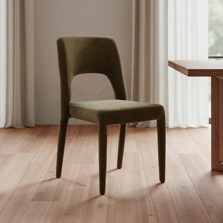 Chaise Empilable Vert Étoffe Ixia 47 cm