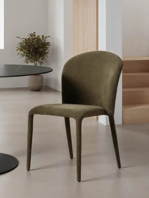 Chaise Empilable Vert Étoffe Ixia 50 cm