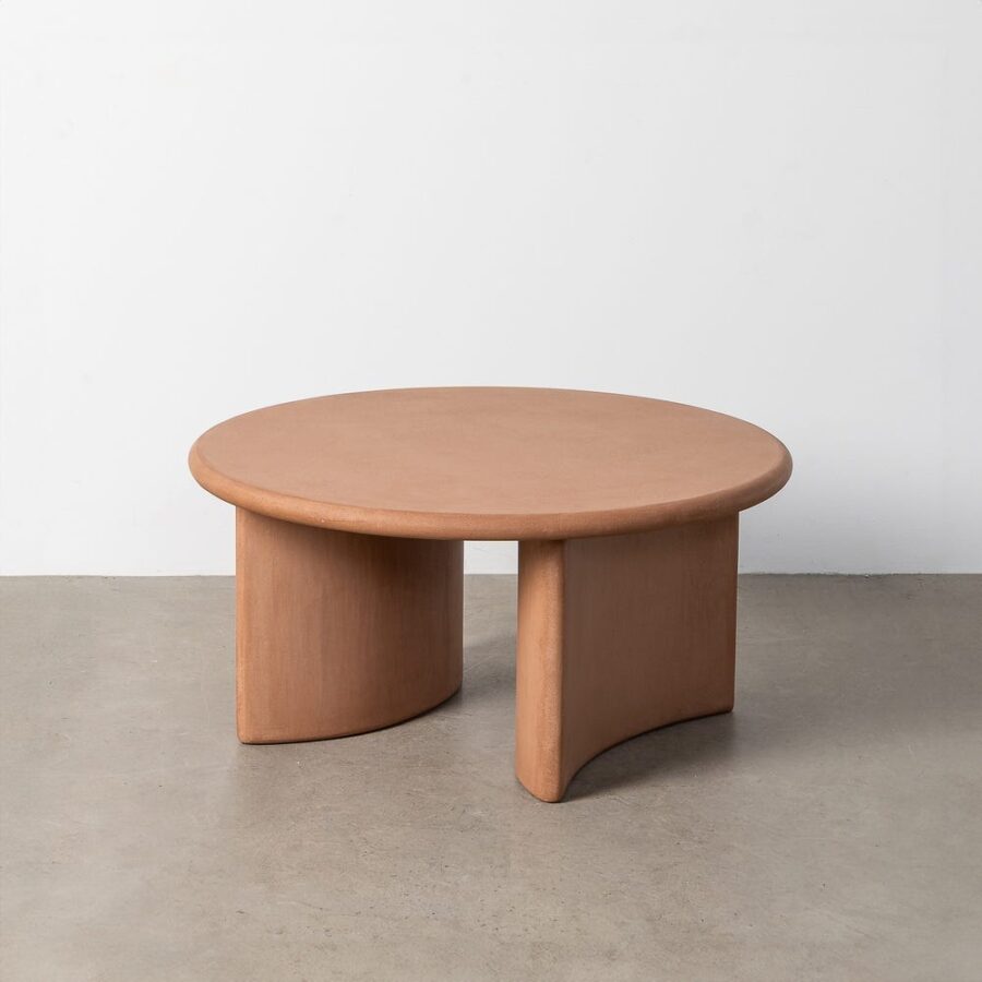 Table Basse Tuile Ciment Ixia 80 cm