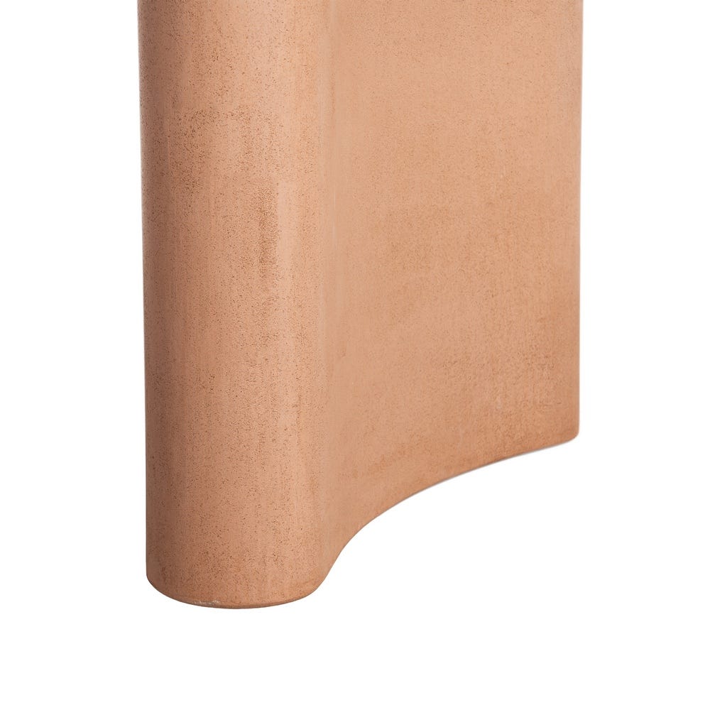 Table à Manger Terracotta Brutaliste Ixia 180cm – Image 8