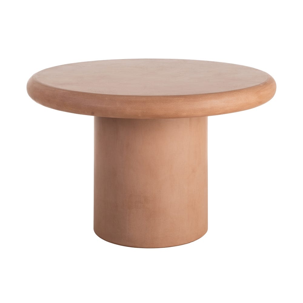 Table à Manger Tuile Ciment Brutaliste Ixia 120cm – Image 2