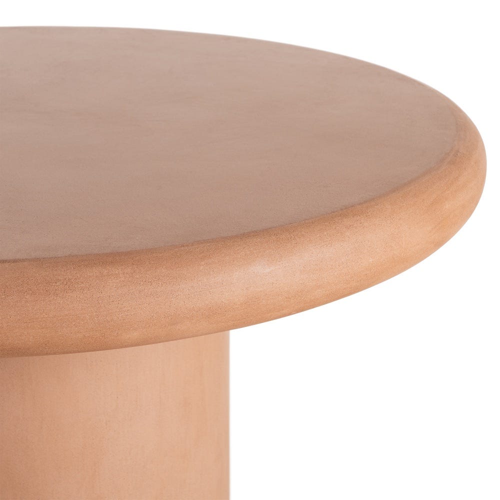 Table à Manger Tuile Ciment Brutaliste Ixia 120cm – Image 3