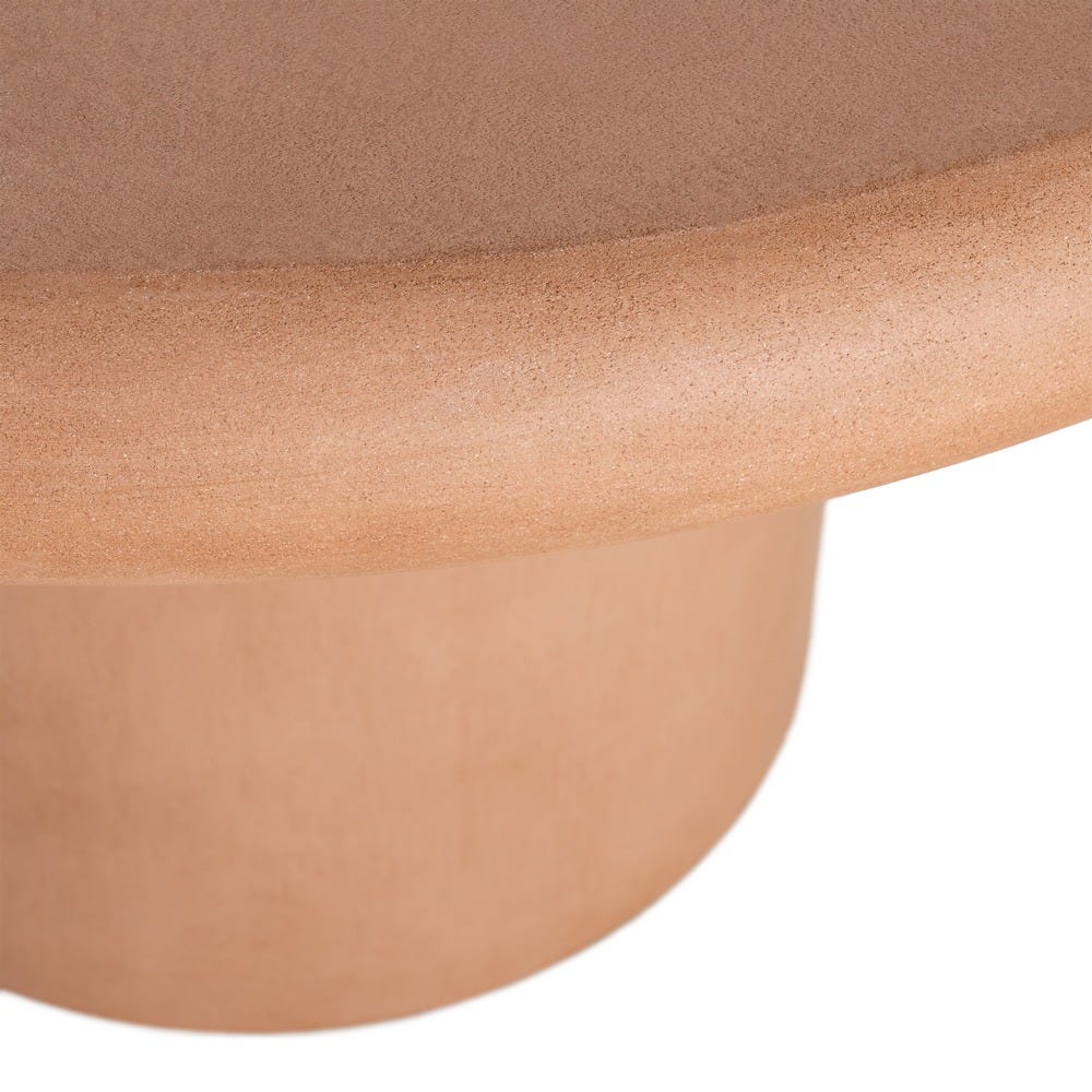 Table à Manger Tuile Ciment Brutaliste Ixia 120cm – Image 5