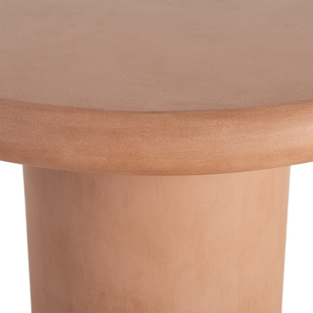 Table à Manger Tuile Ciment Brutaliste Ixia 120cm – Image 7