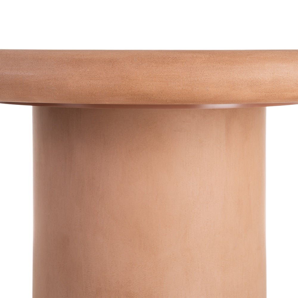 Table à Manger Tuile Ciment Brutaliste Ixia 120cm – Image 8