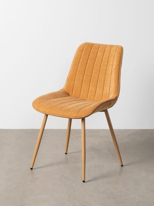 Chaise Camel Tissu-Métal Ixia