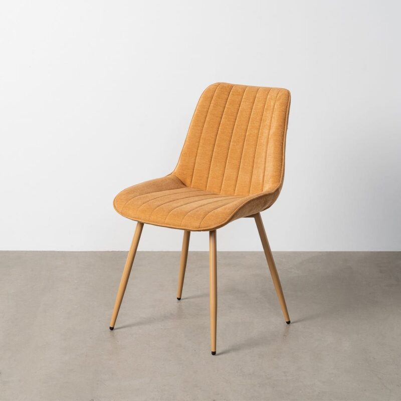 Chaise Camel Tissu-Métal Ixia