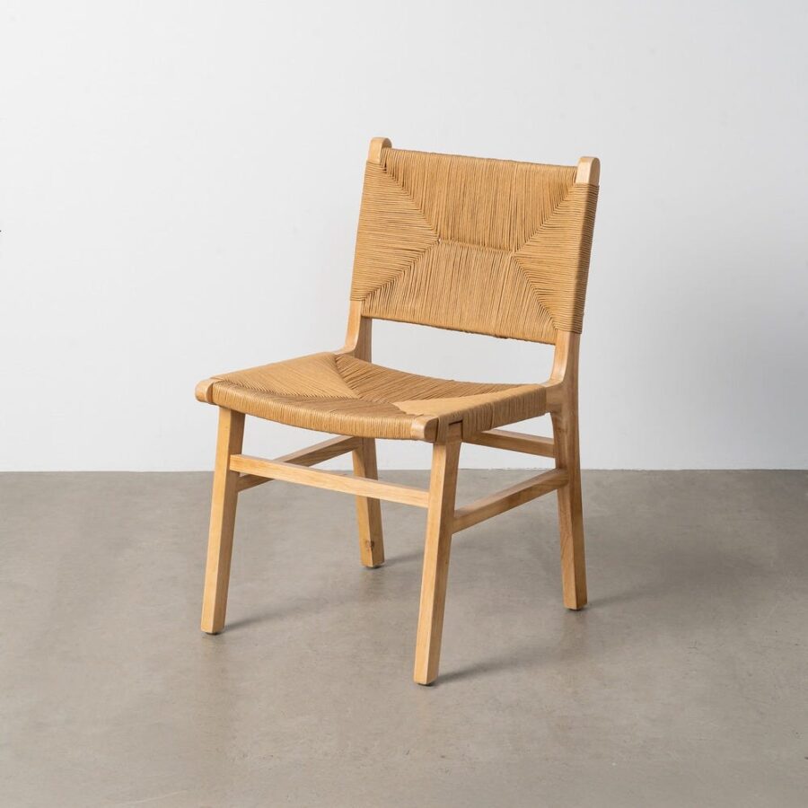 Chaise Naturel Bois Ixia 50 cm