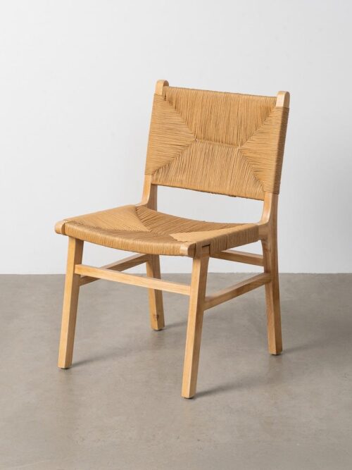 Chaise Naturel Bois Ixia 50 cm