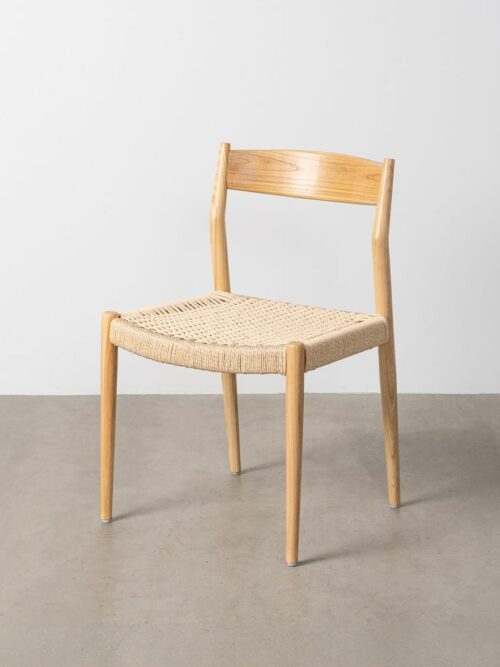 Chaise Naturel-Beige Bois Ixia 53 cm
