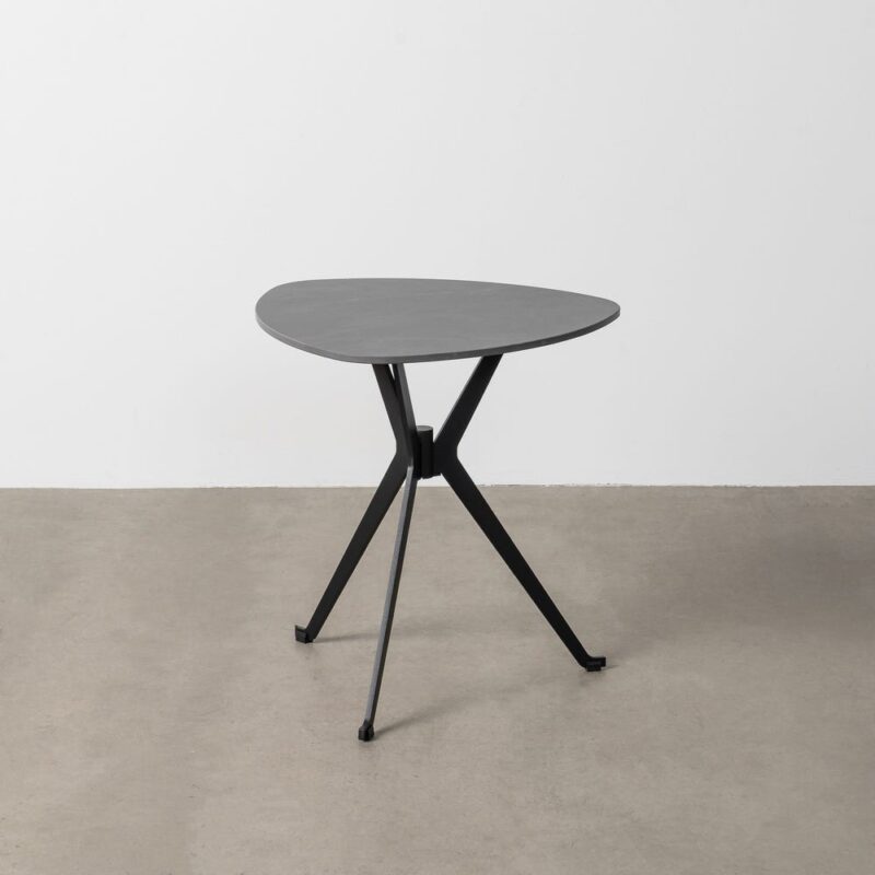 Table Basse Marbre Noir Ixia 50cm