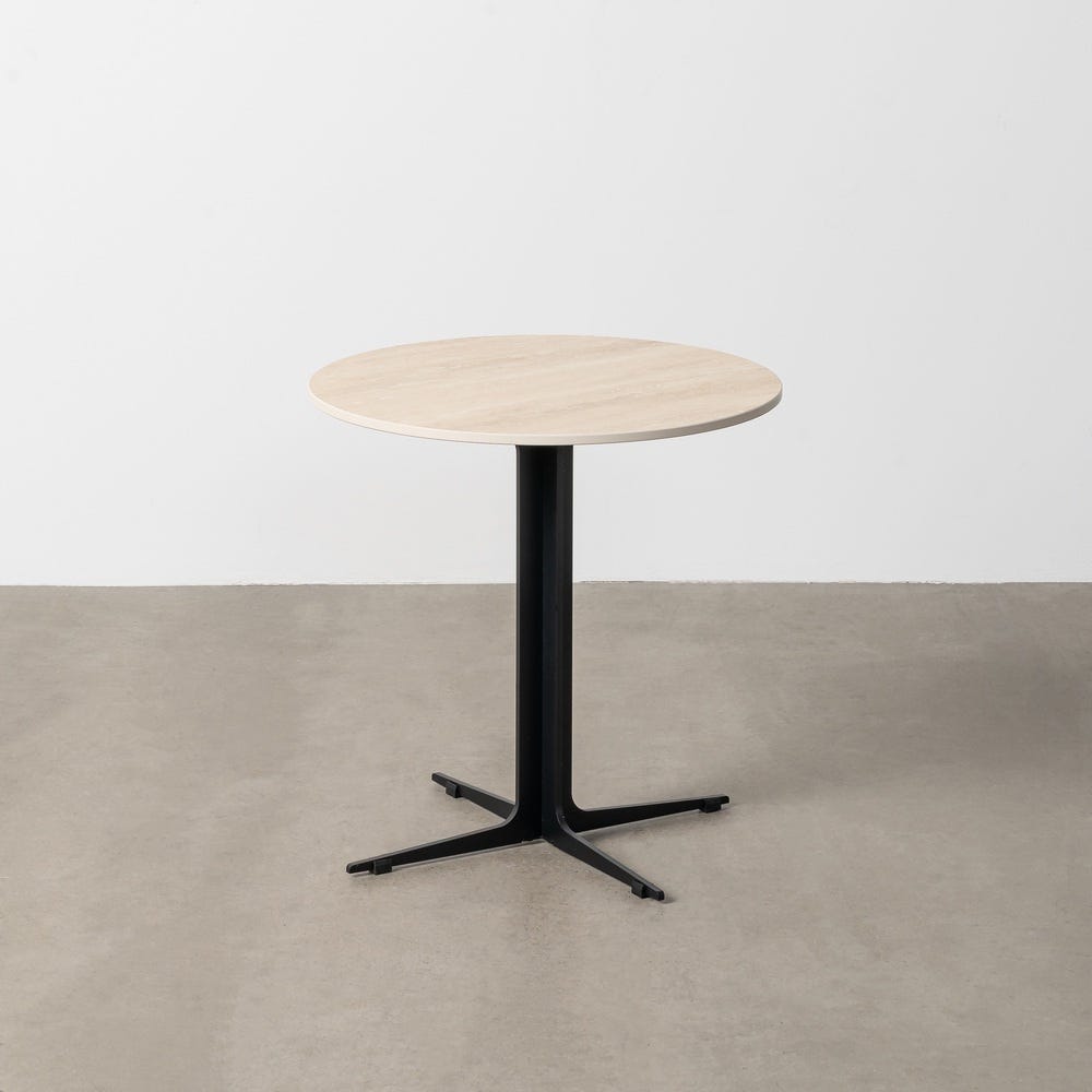 Table Basse Travertin Pierre Frittée Ixia 50 cm