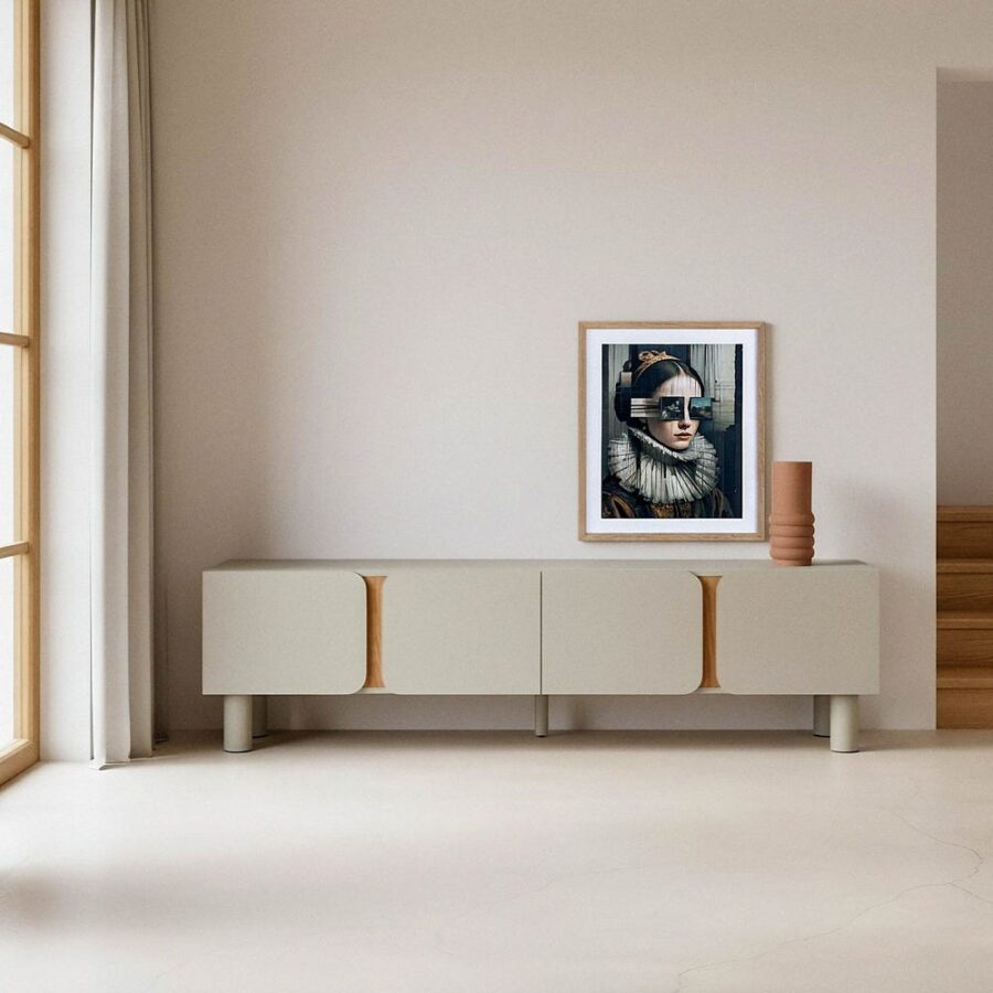 Meuble De Télévision Taupe Ixia