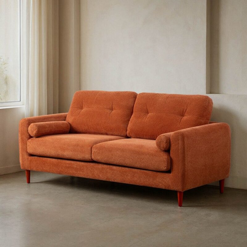 Canapé Terracotta Étoffe Ixia 195 cm