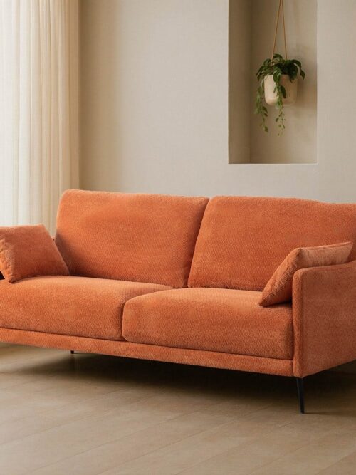 Canapé Terracotta Étoffe Ixia 191 cm