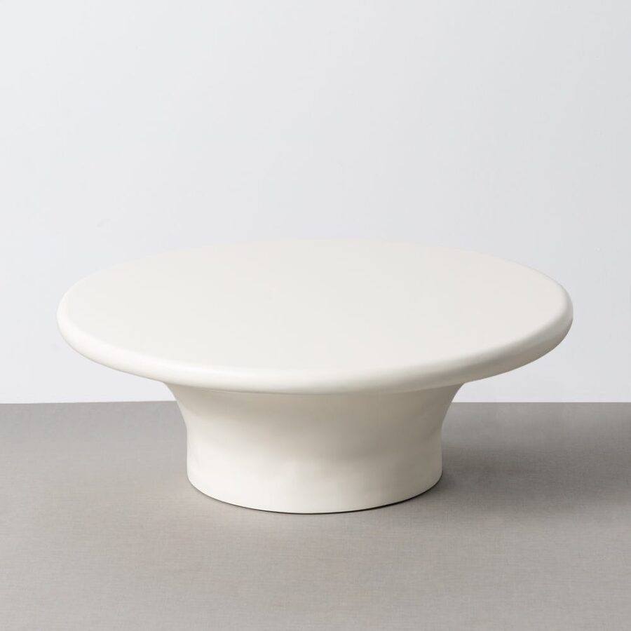 Table Basse Blanc Ixia 79 cm