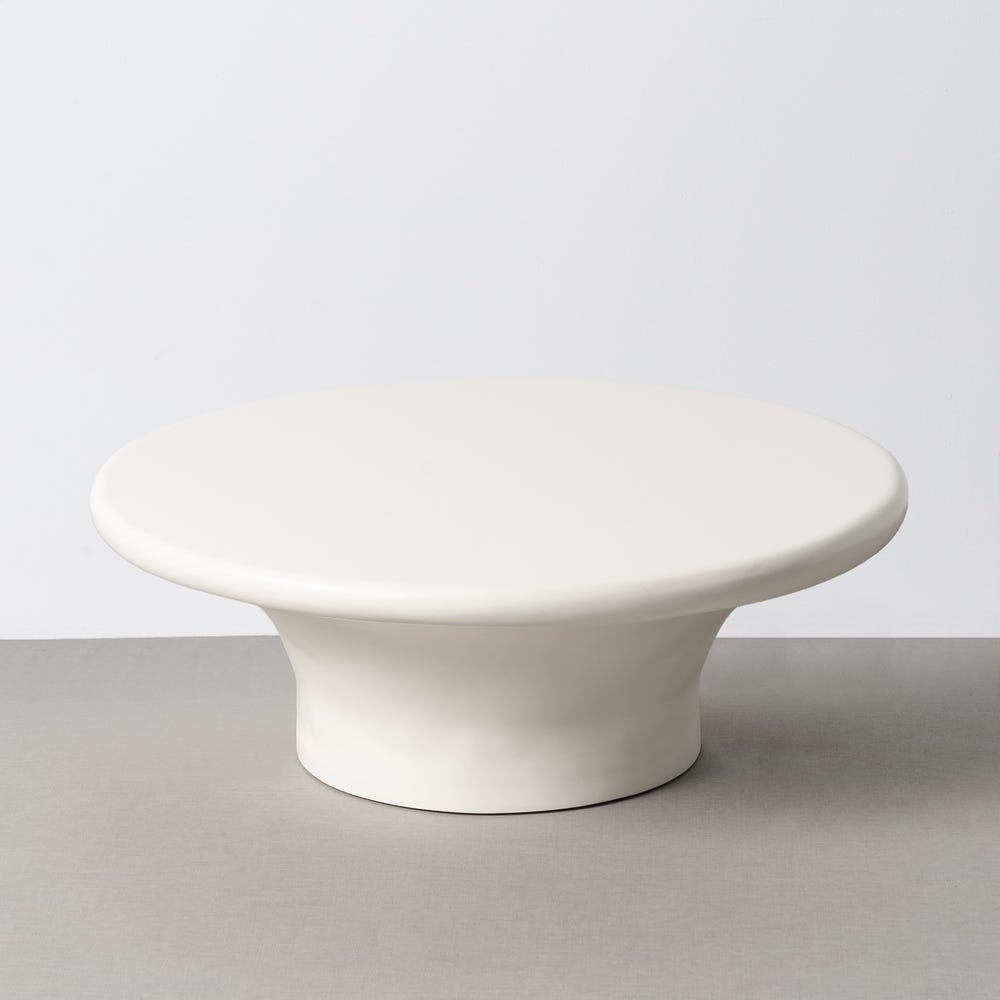Table Basse Blanc Ixia 79 cm