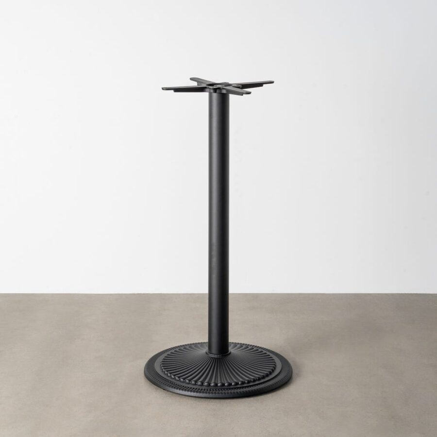 Pieds De Table Noir Métal Ixia 55 cm