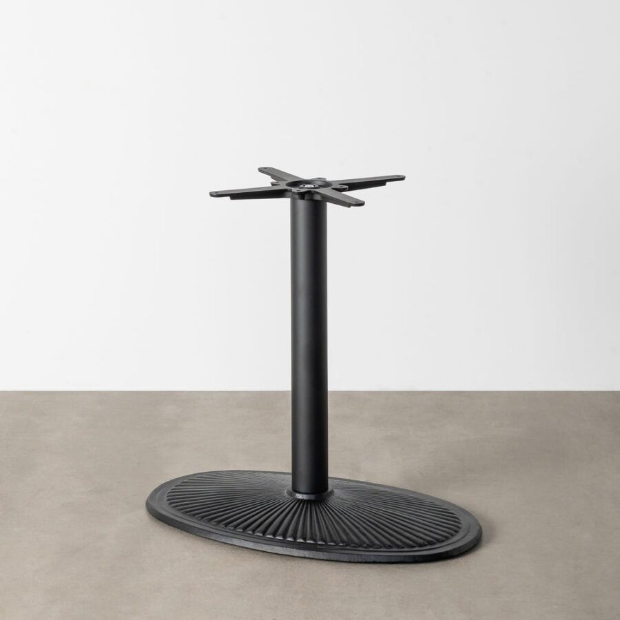 Pieds De Table Noir Métal Ixia 46 cm