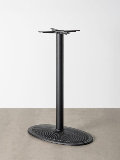 Pieds De Table Noir Métal Ixia 46 cm