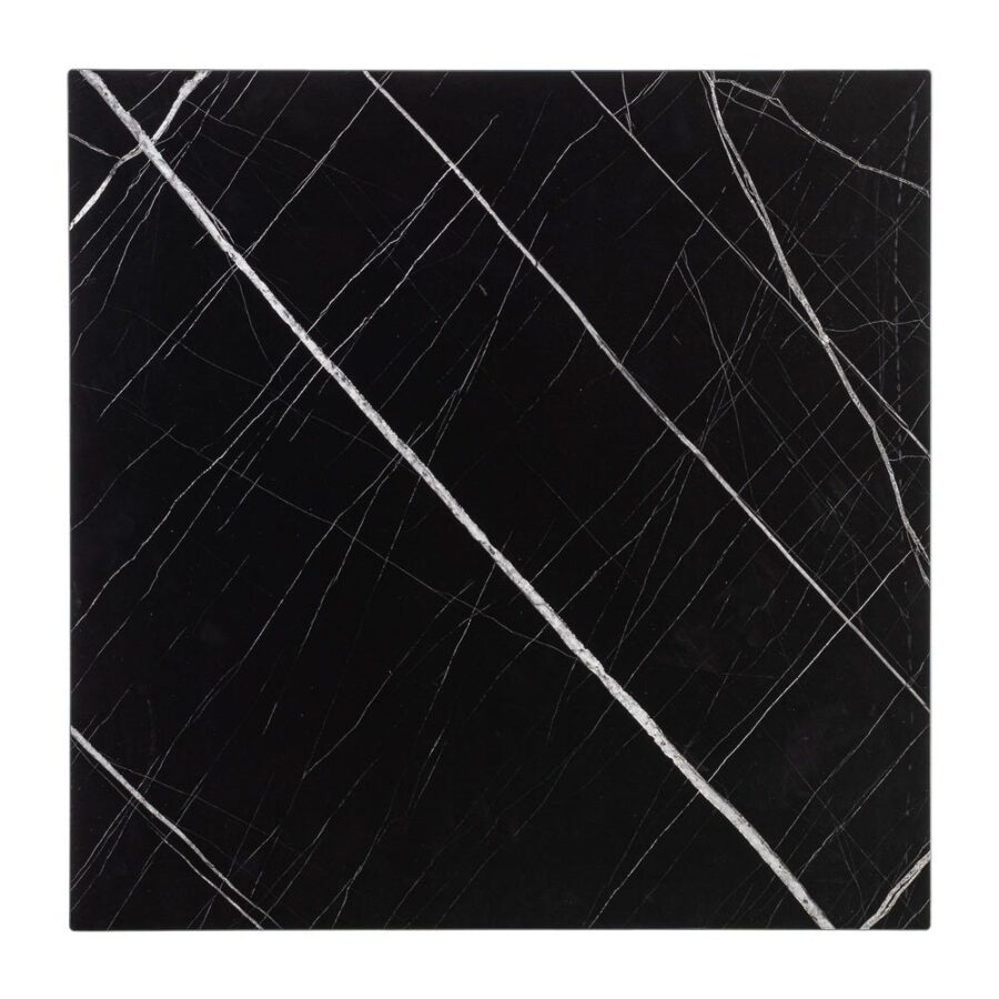 Table Basse Céramique Noir Mat Ixia 70cm