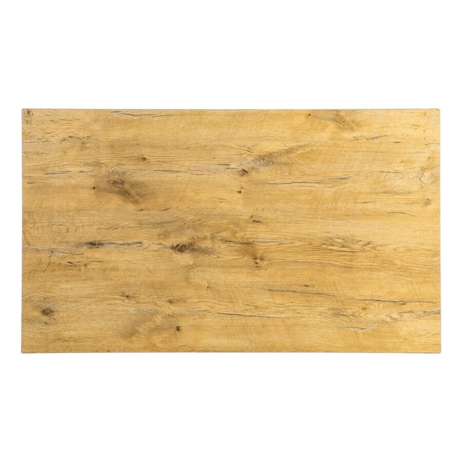 Table à Manger Brun Miel Ixia 120cm