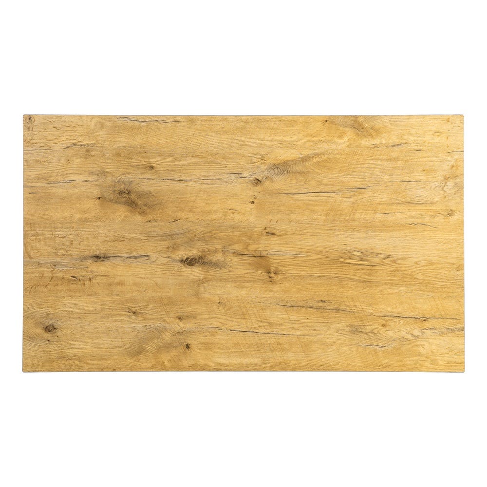 Table à Manger Brun Miel Ixia 120cm