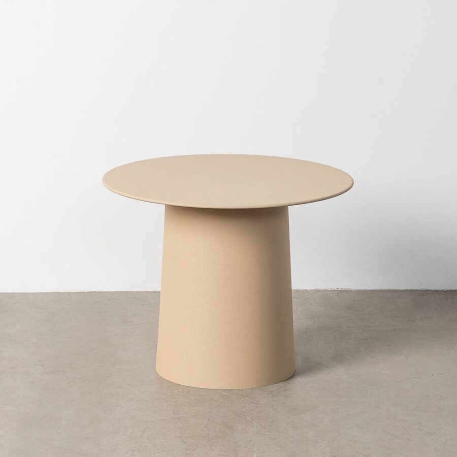 Table Basse Beige Acier Ixia