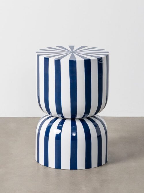 Table d'Appoint Bleu Ixia 32cm
