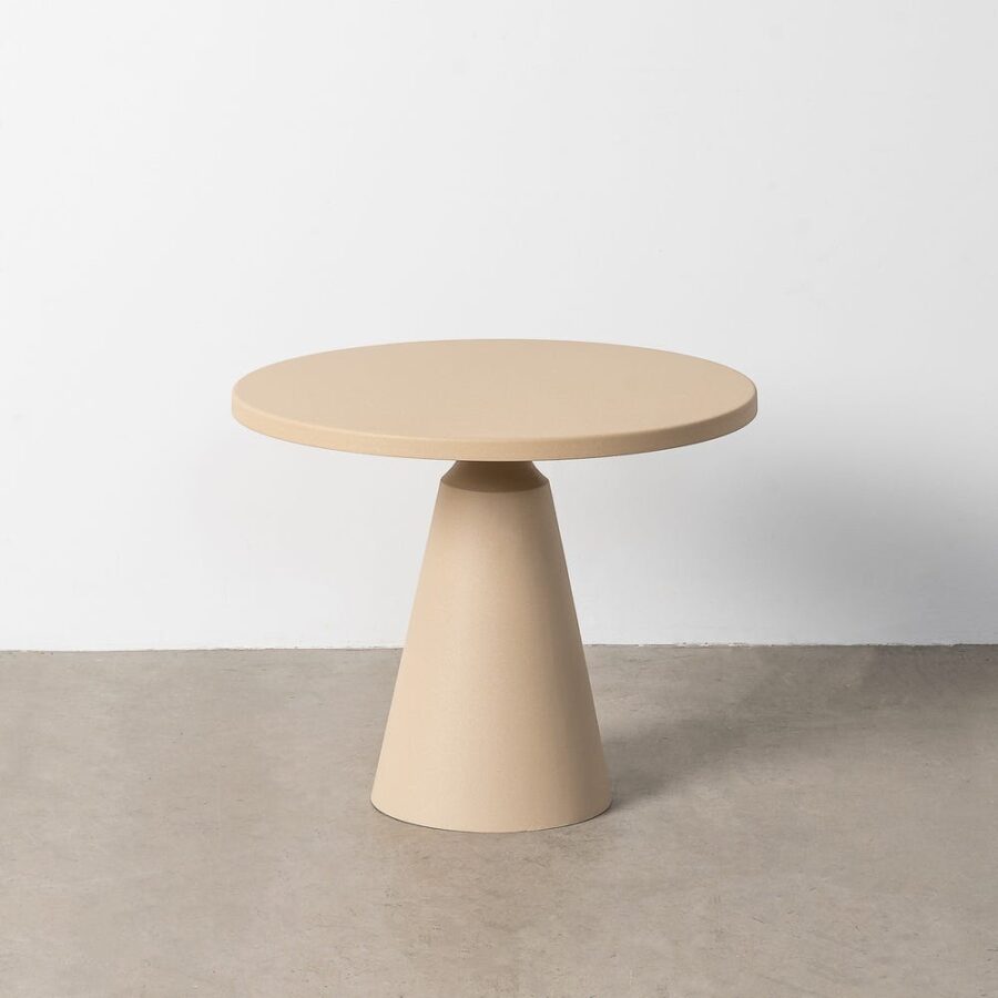 Petit Table Taupe Acier Ixia