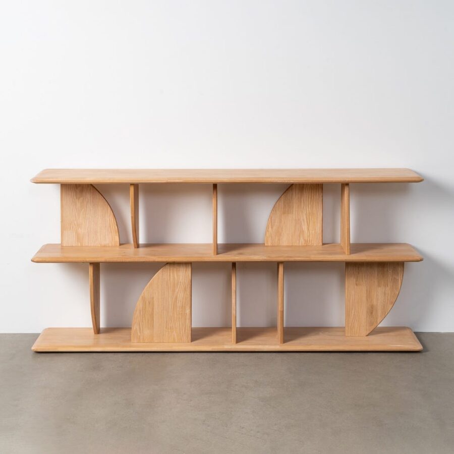 Étagère Naturel Bois D' Hévéa Ixia 180 cm