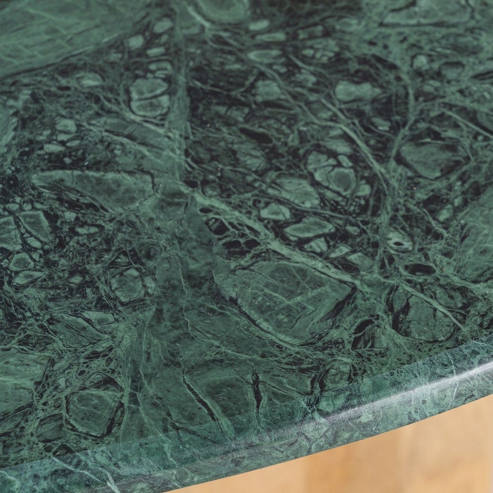 Table à Manger Manguier Naturel-vert Brutaliste Ixia 115cm – Image 4