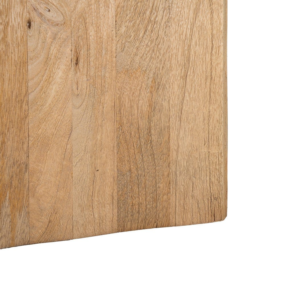 Table à Manger Manguier Naturel-vert Brutaliste Ixia 115cm – Image 7