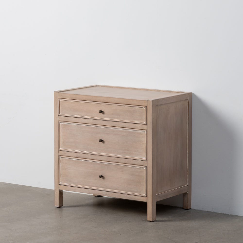 Petit Table Marron Clair Bois Ixia