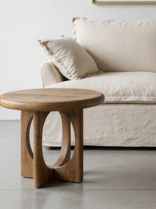 Table Basse Manguier Ixia 55cm