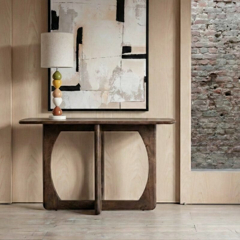 Console Manguier Brutaliste Ixia 130cm