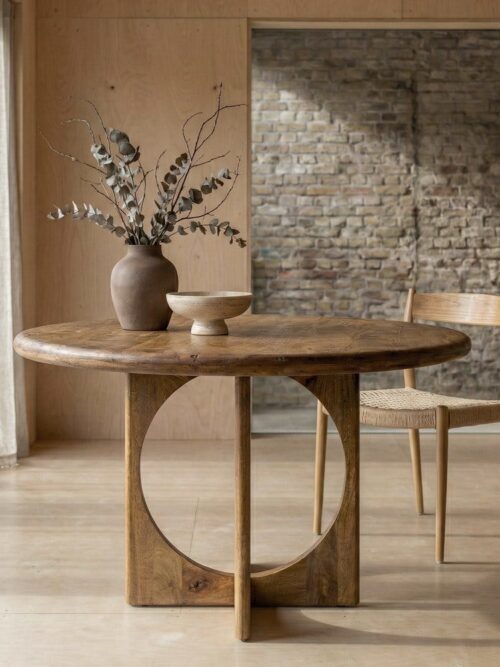 Table à Manger Manguier Ixia 125cm