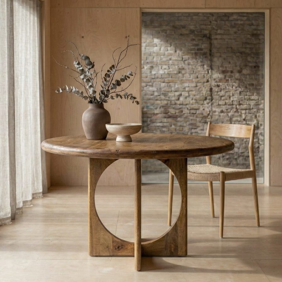 Table à Manger Manguier Ixia 125cm