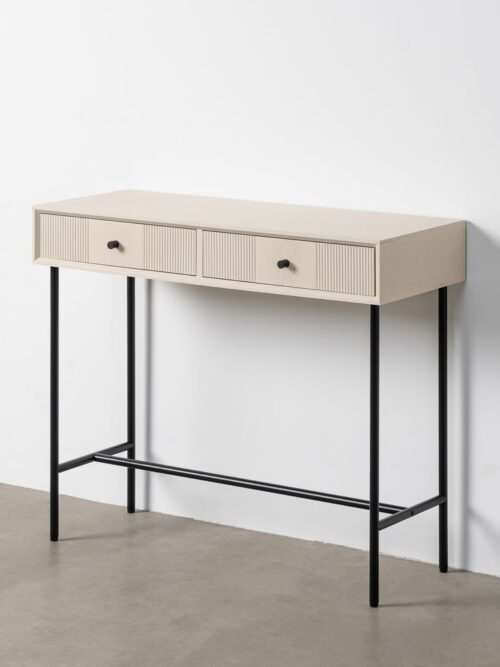 Console Crème Ixia 90cm