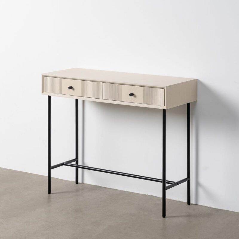 Console Crème Ixia 90cm