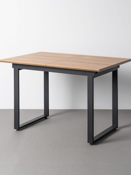 Table à Manger Naturel Extensible Ixia 120cm