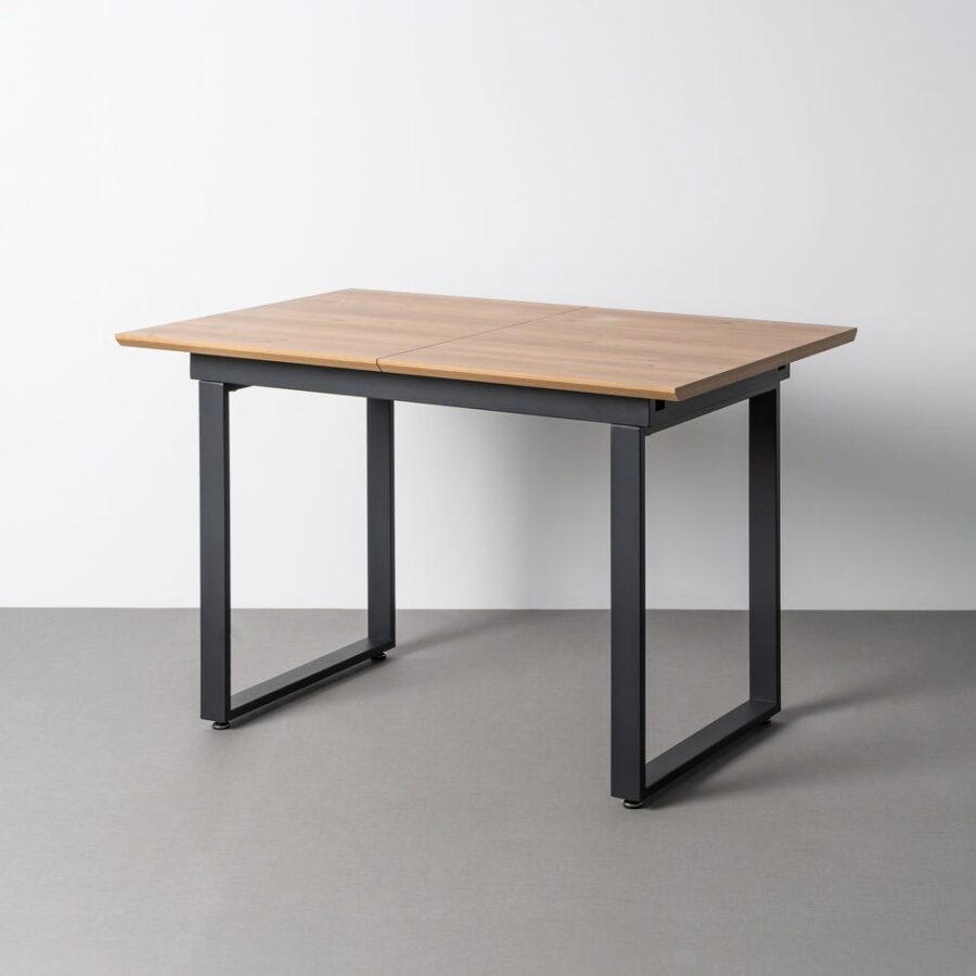 Table à Manger Naturel Extensible Ixia 120cm
