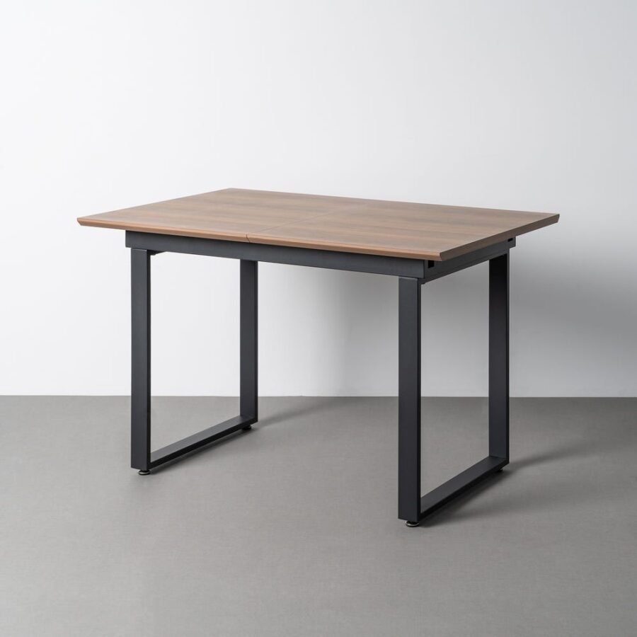 Table à Manger Marron Extensible Ixia 120cm