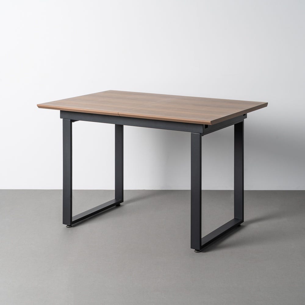 Table à Manger Marron Extensible Ixia 120cm