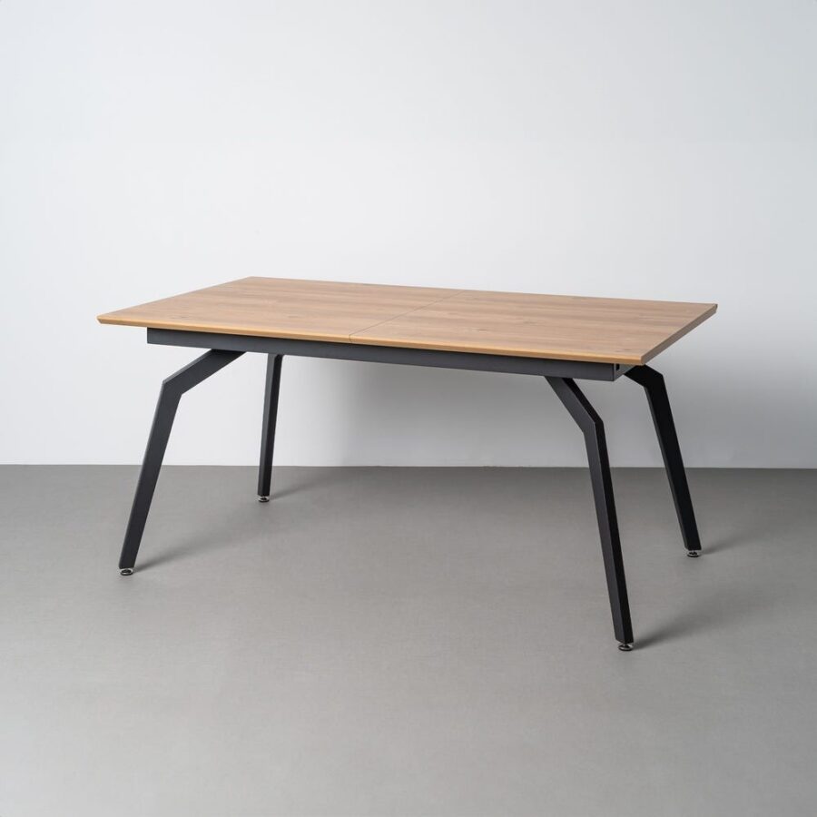 Table à Manger Naturel Extensible Ixia 160cm