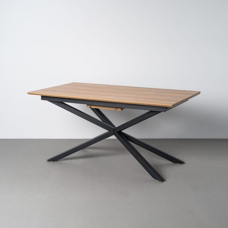 Table à Manger Extensible Pieds Croisés Ixia 160cm