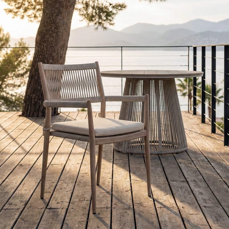 Chaise Empilable Extérieur Ixia 55 cm