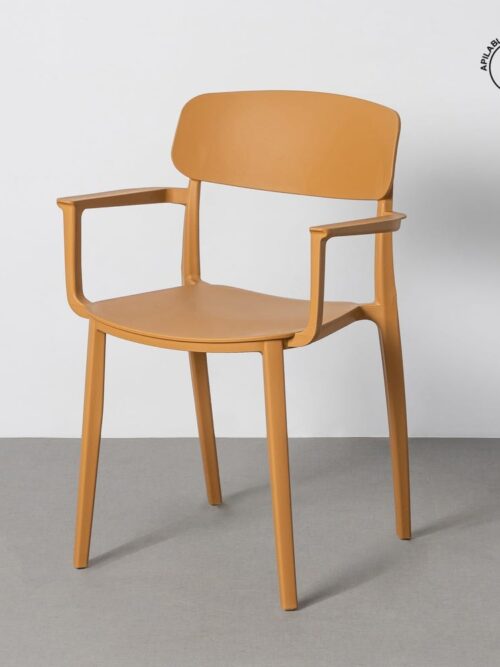 Chaise Extérieur Ocre Polypropylène Ixia 51 cm