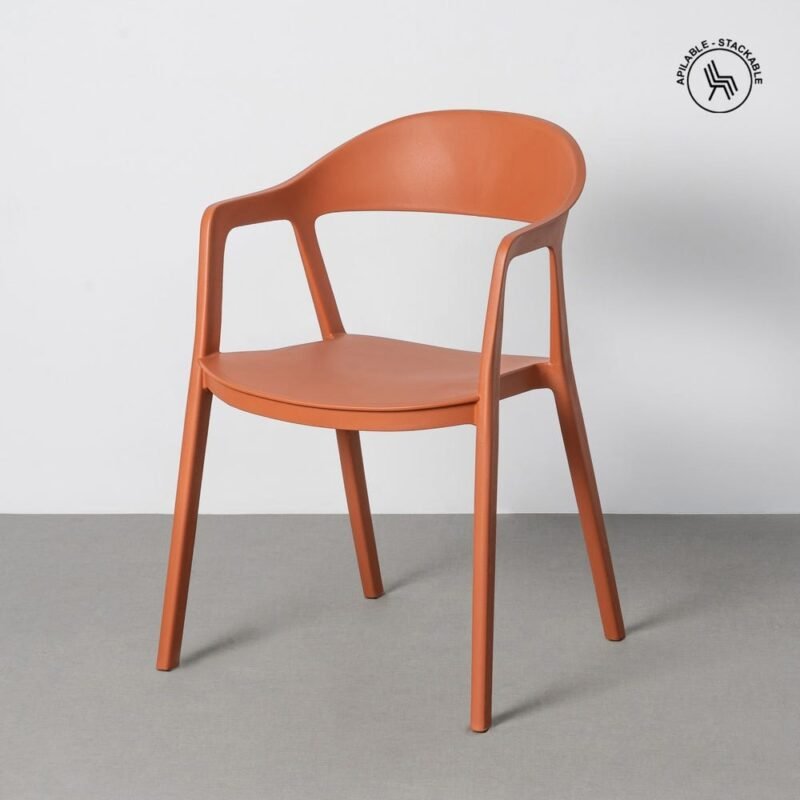 Lot de 2 : Chaise Extérieur Tuile Polypropylène Ixia 52 cm
